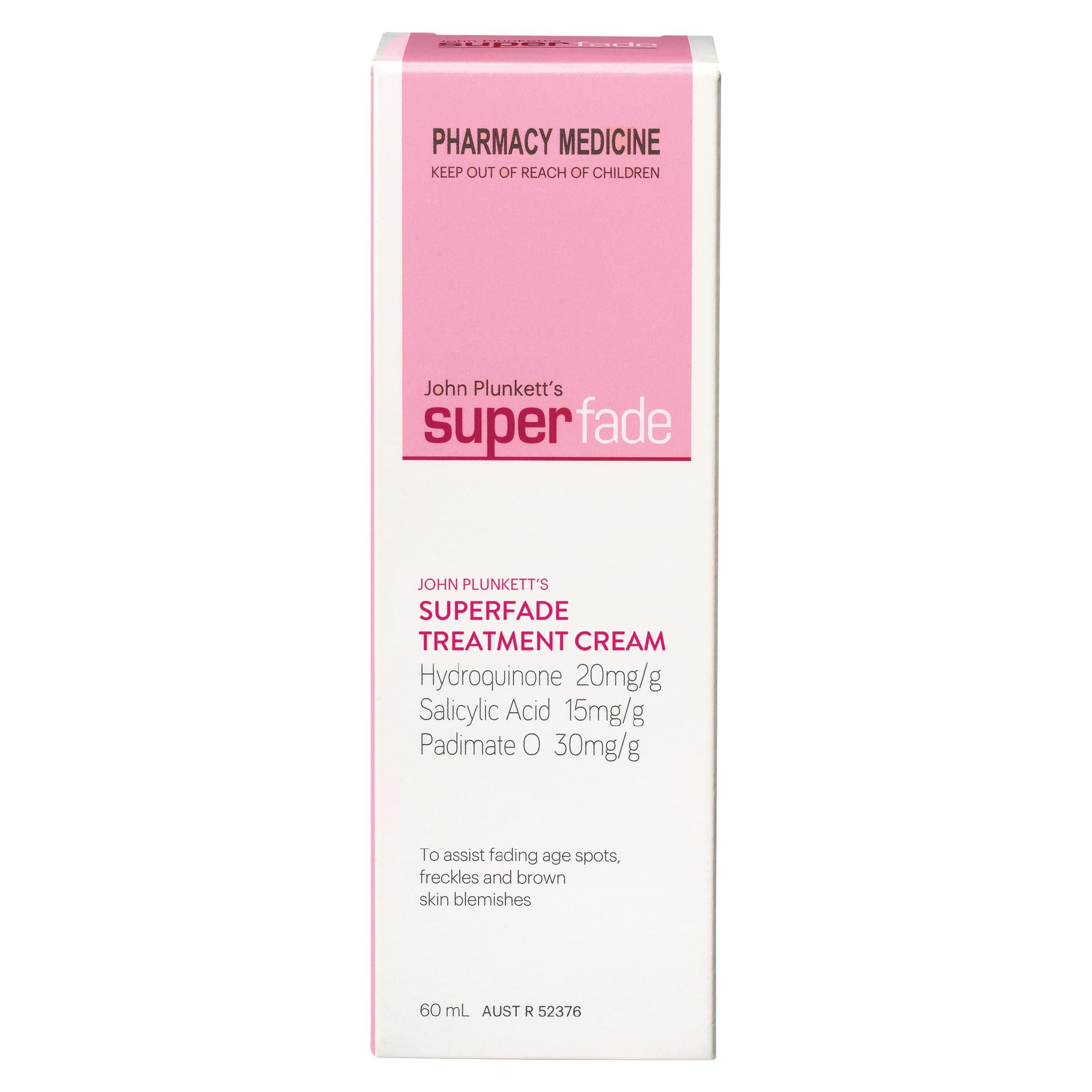 PLUNKETTS SUPERFADE ORIGINAL CREAM 60ML Direct Chemist Outlet