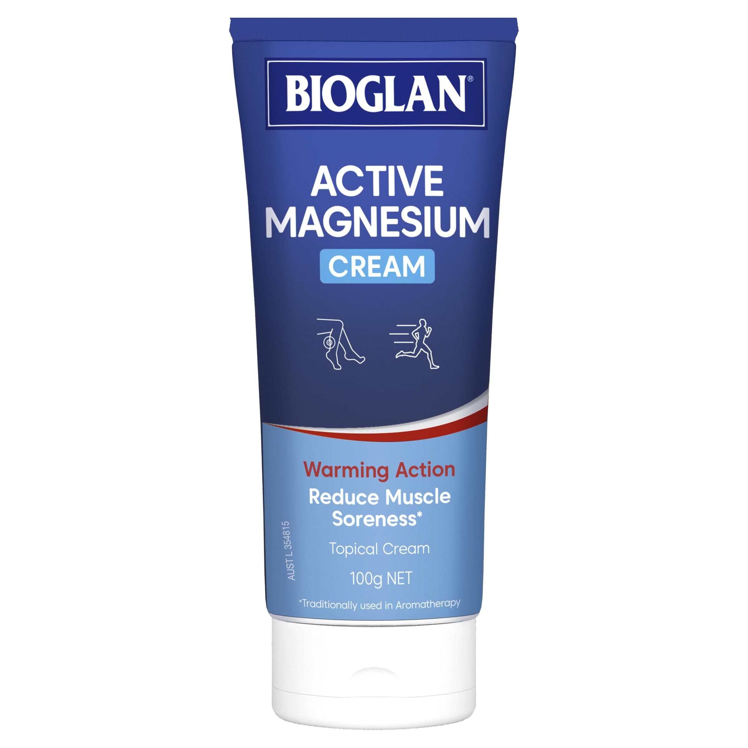 BG ACTIVE MAGNESIUM CREAM 100G Direct Chemist Outlet