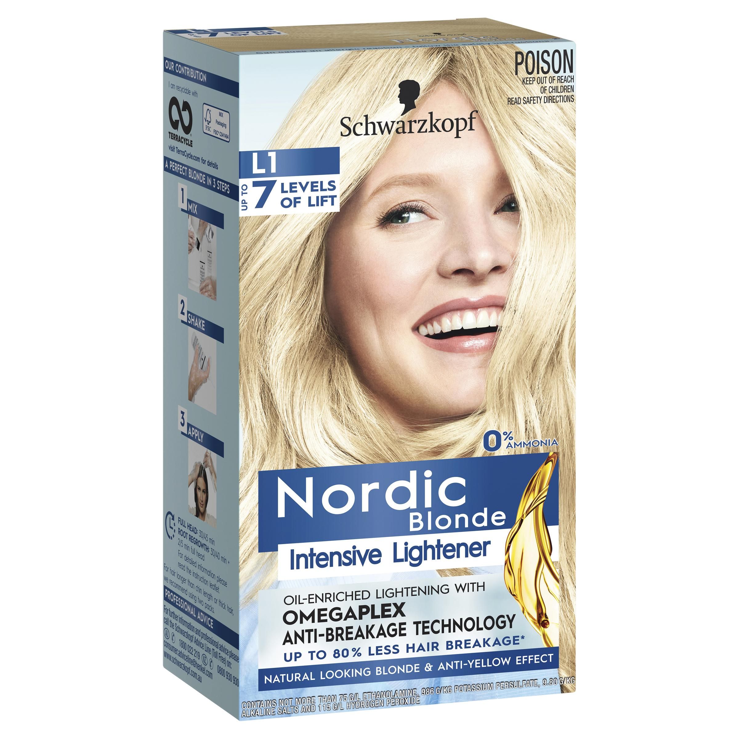 Scandinavian blonde hair care brand arrives in UK