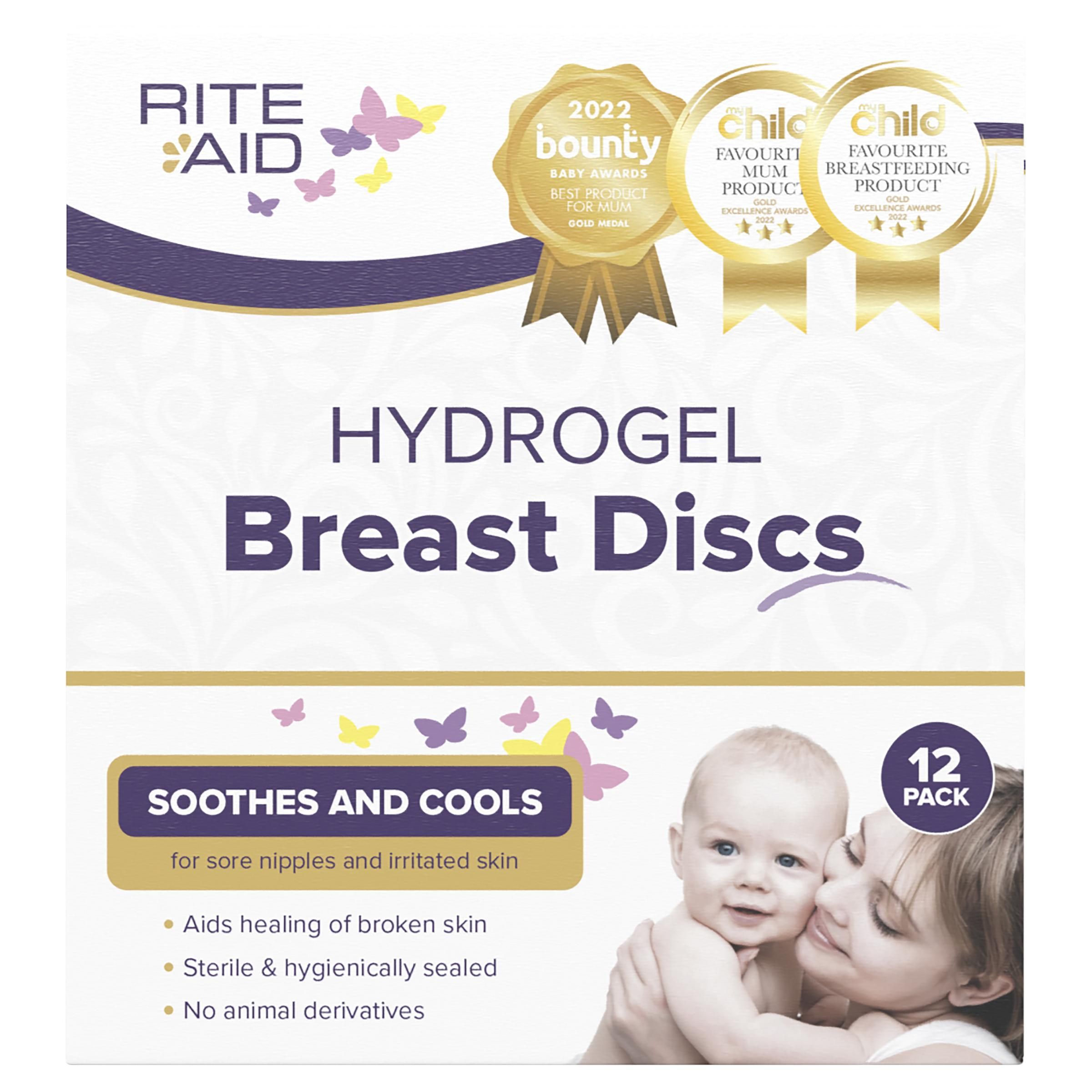 Hydrogel Pads, Soothe Sore or Cracked Nipples, Breastfeeding
