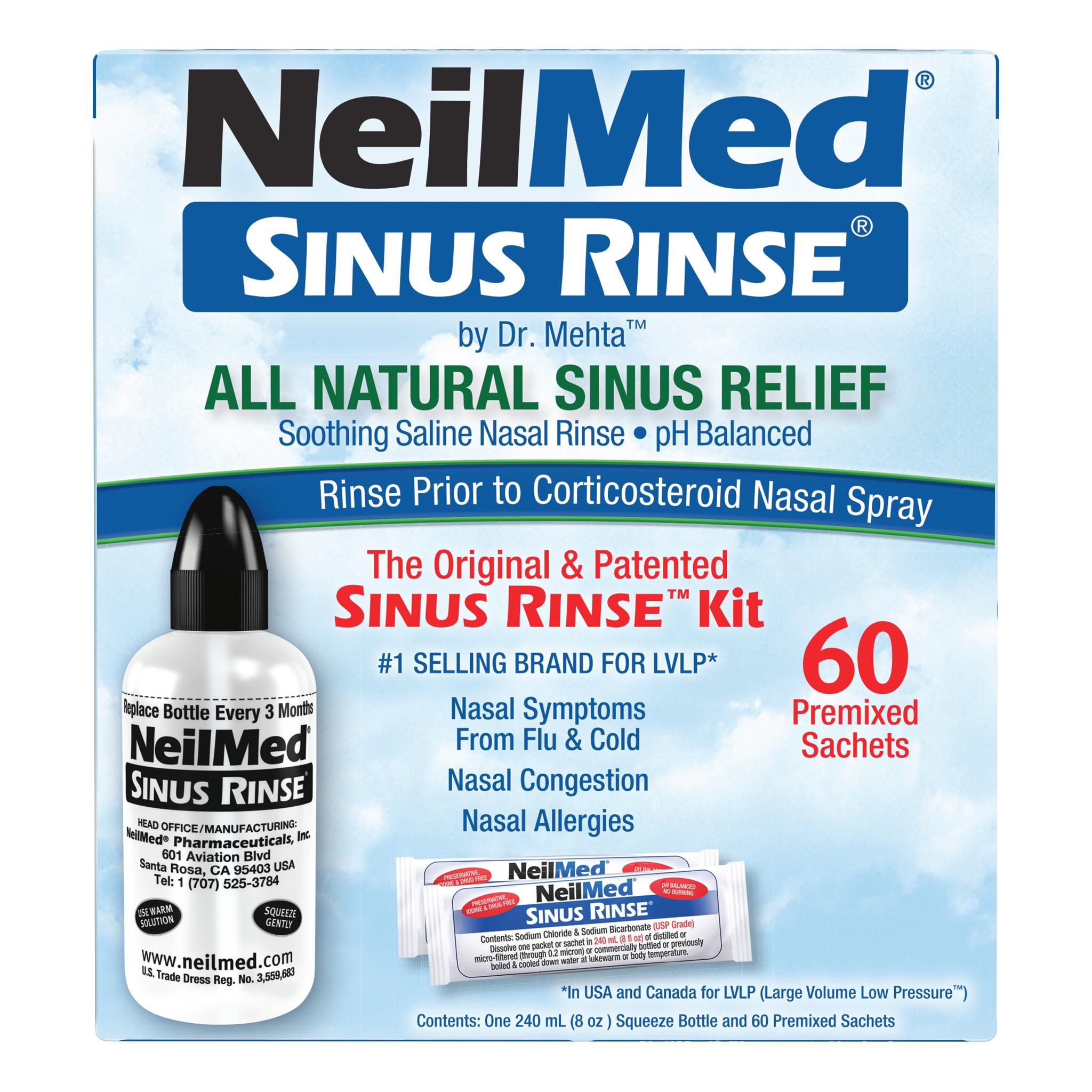 Buy NeilMed Sinus Rinse Starter Kit 10 Sachets Online at Chemist