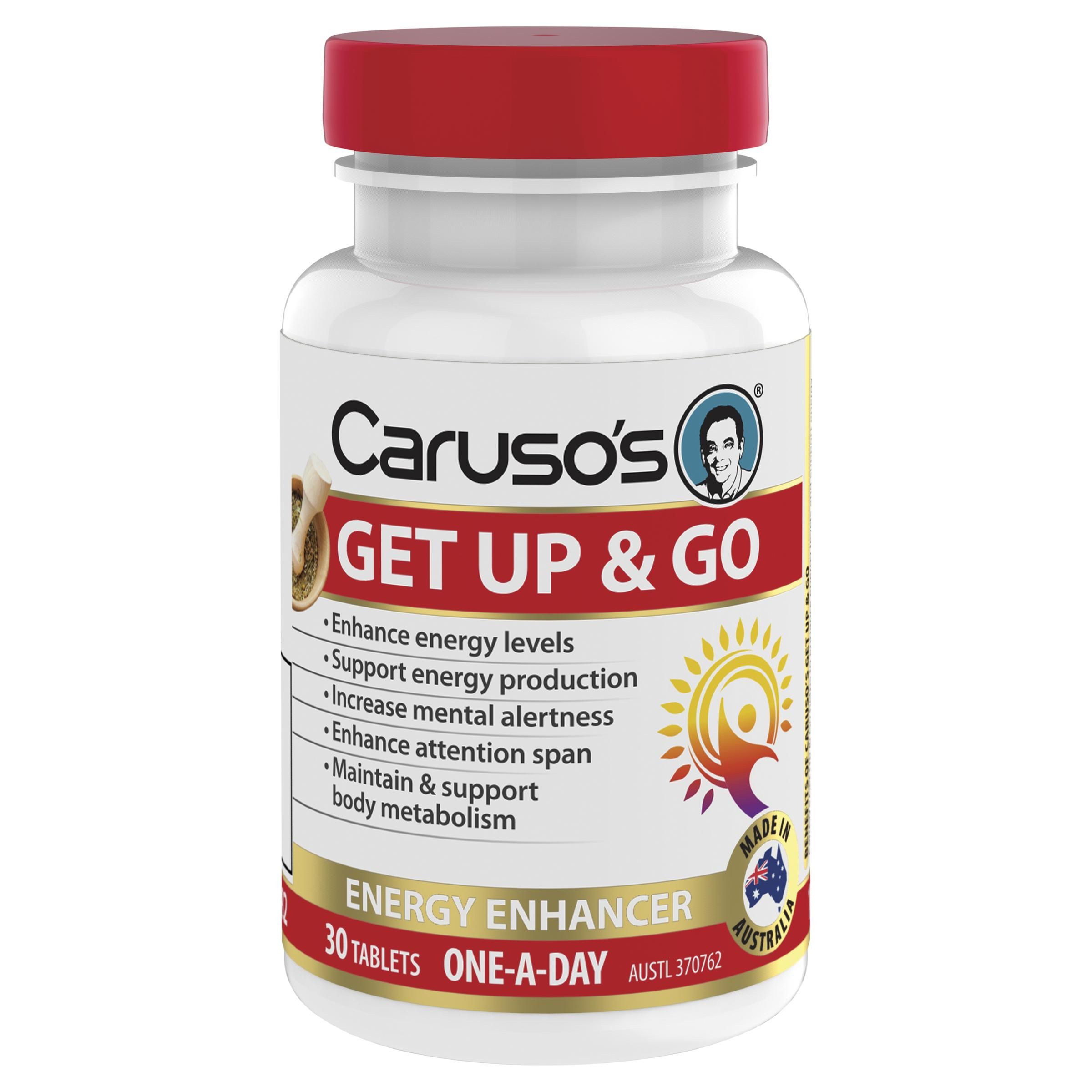 CARUSO S GET UP GO TABS 30 Direct Chemist Outlet