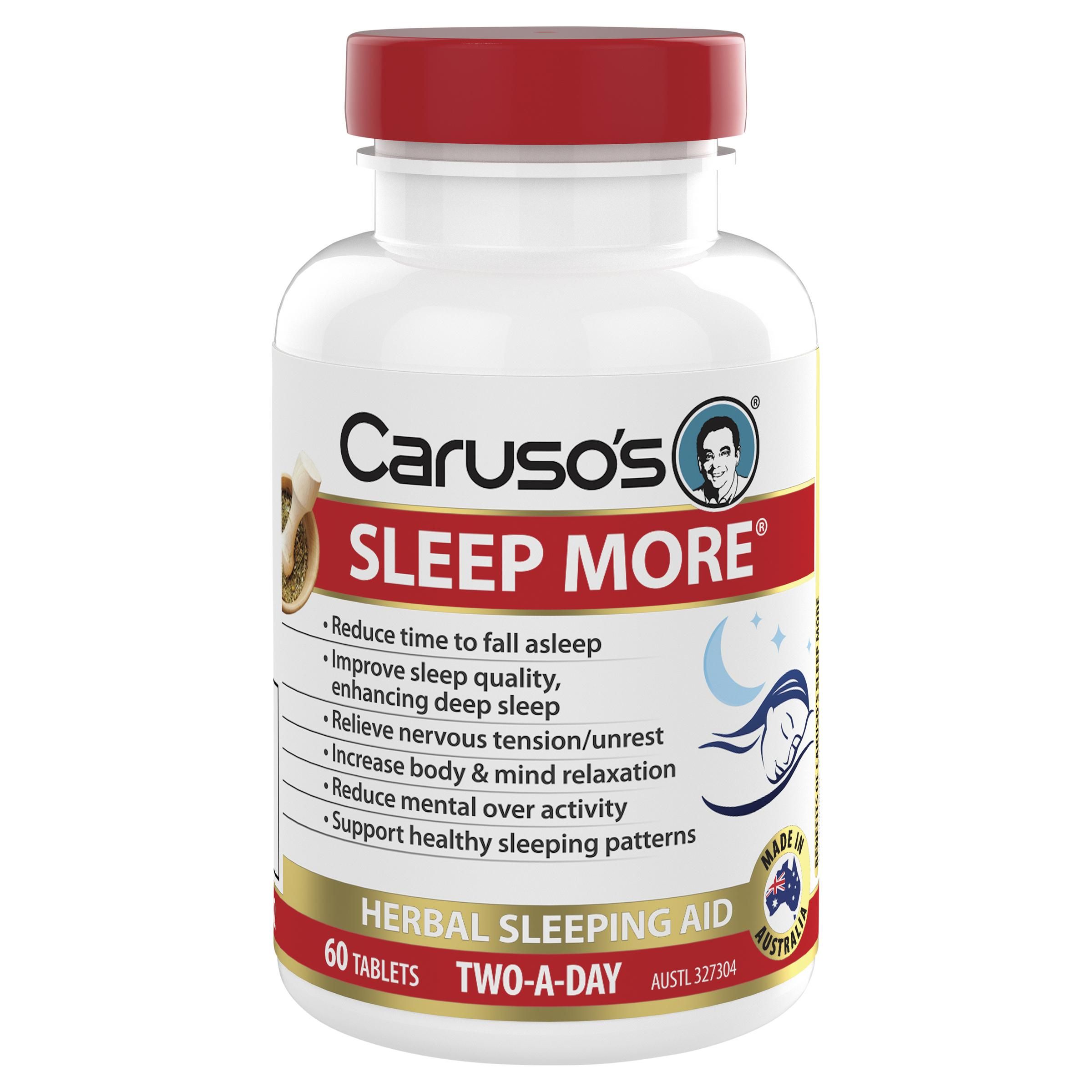 CARUSO S SLEEP MORE TABS 60 Direct Chemist Outlet