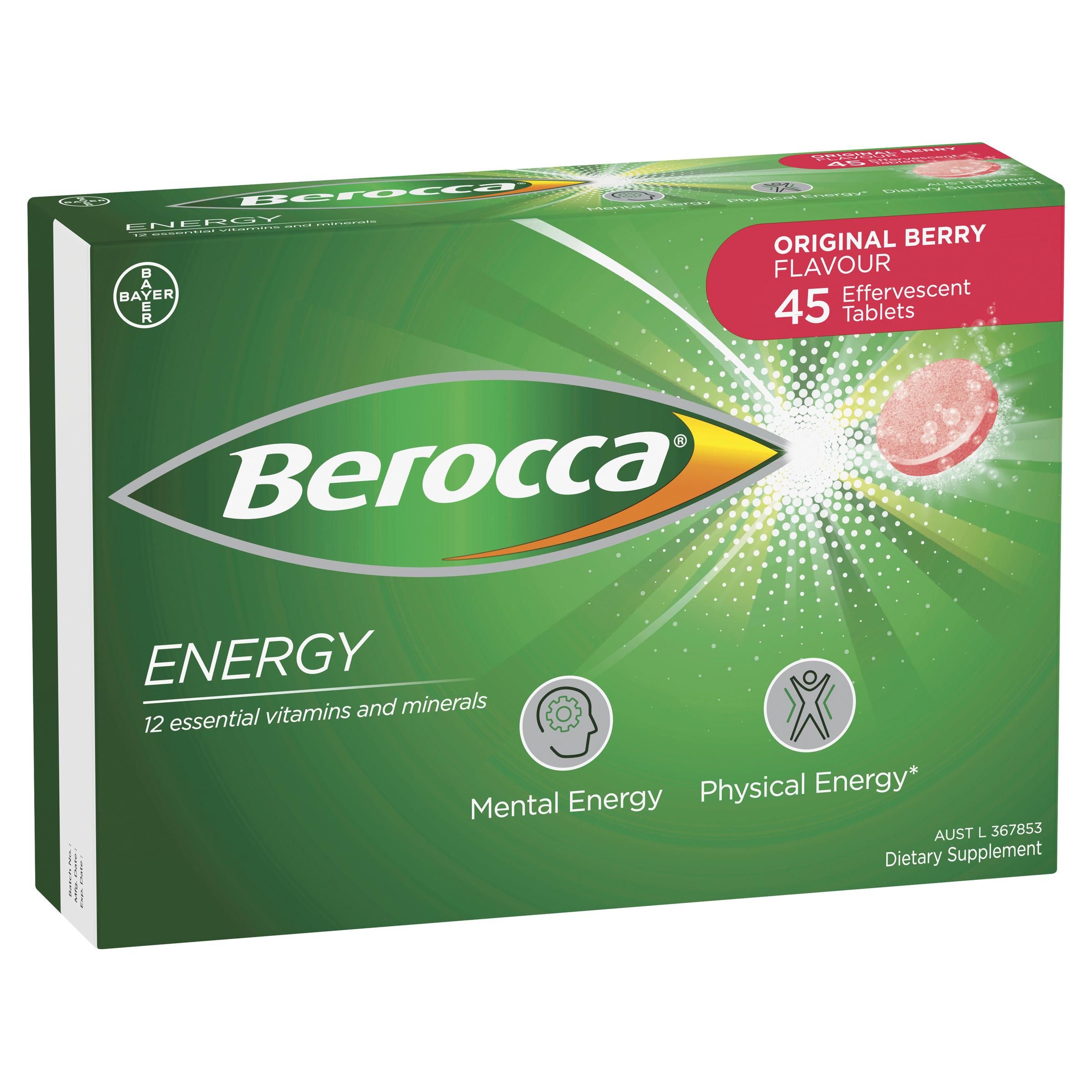 Berocca® MED - vitamines B, minéraux et zinc