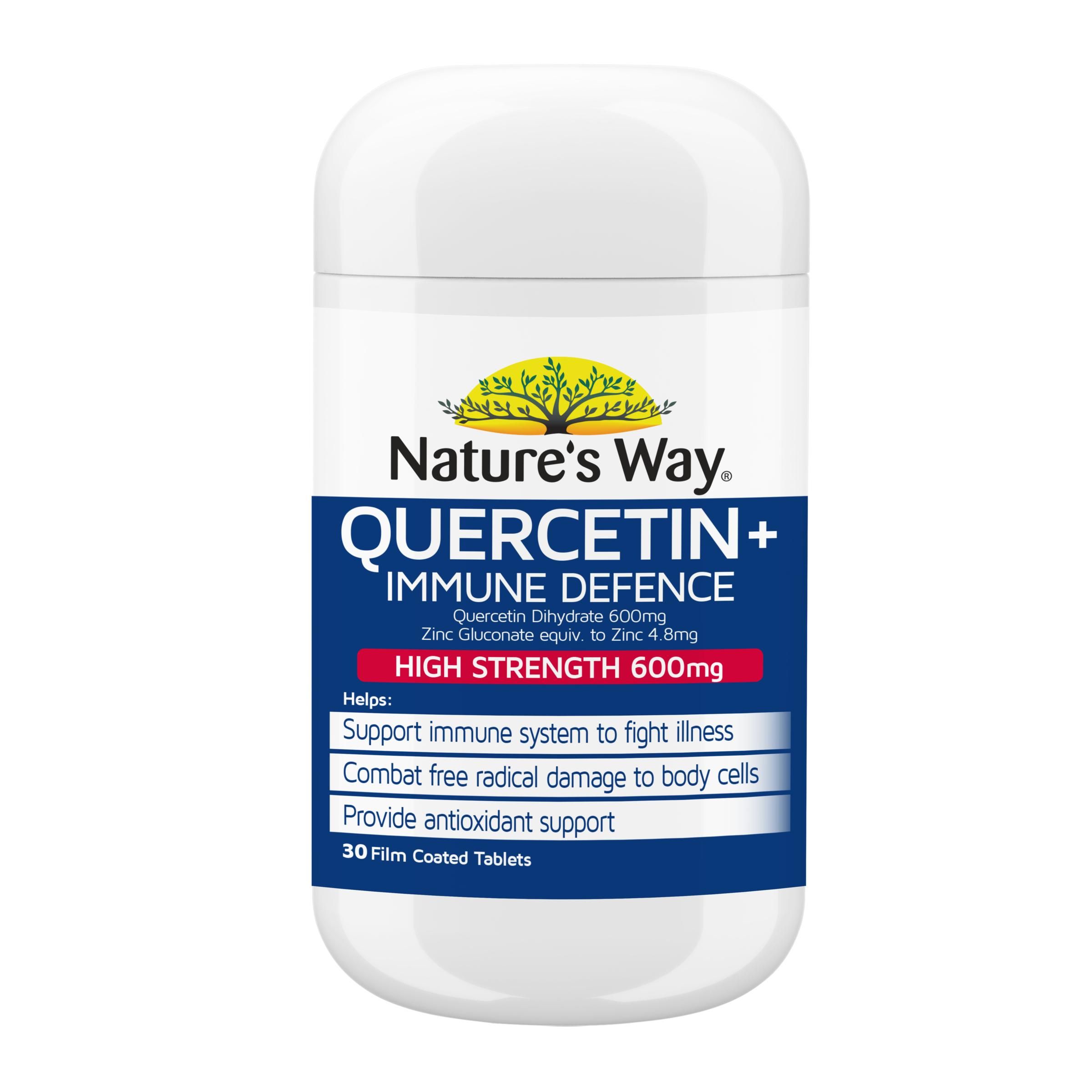 NW QUERCETIN IMMUNE DEFENCE TABS 30 Direct Chemist Outlet