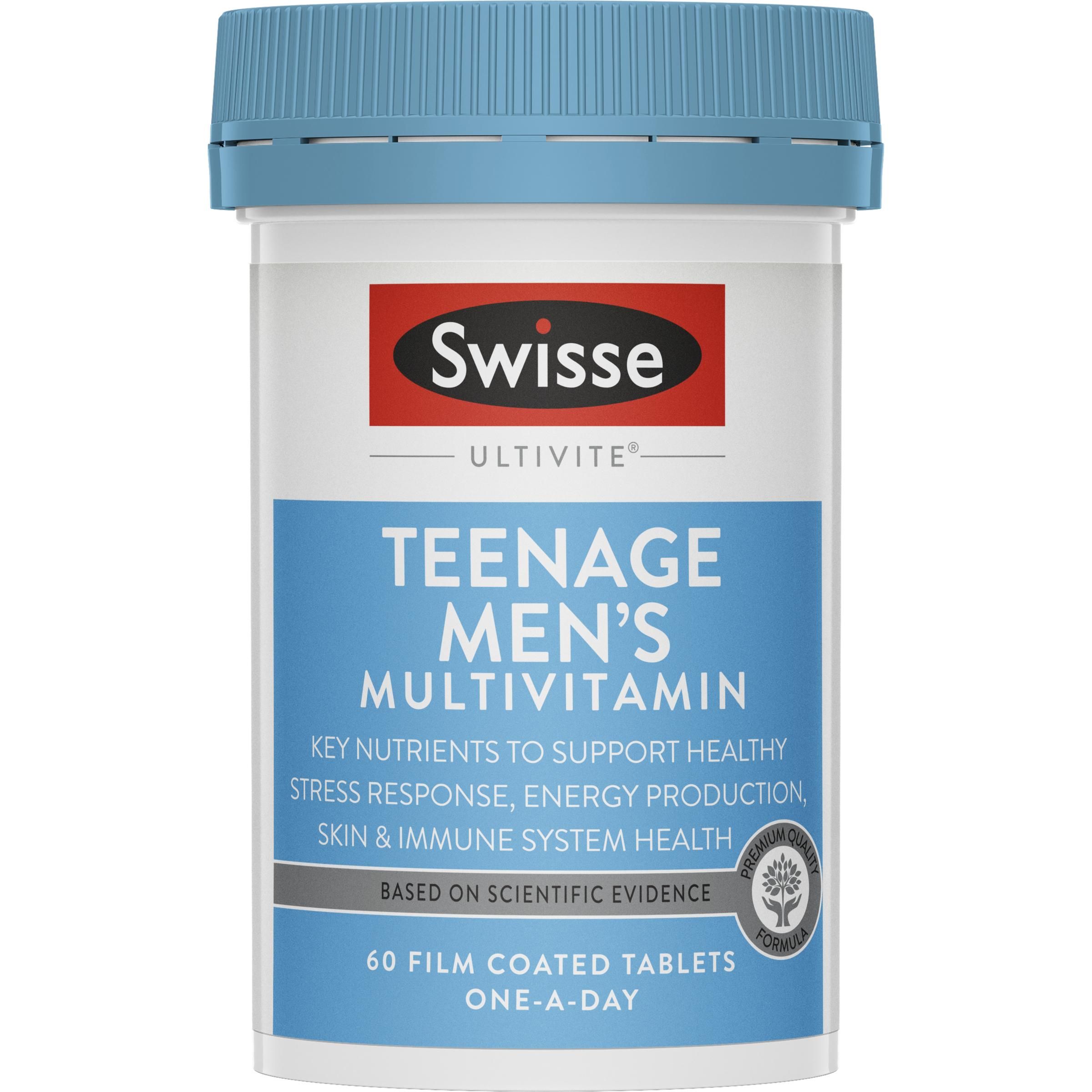 SWISSE MENS TEENAGE ULTIVITE TABS 60 Direct Chemist Outlet