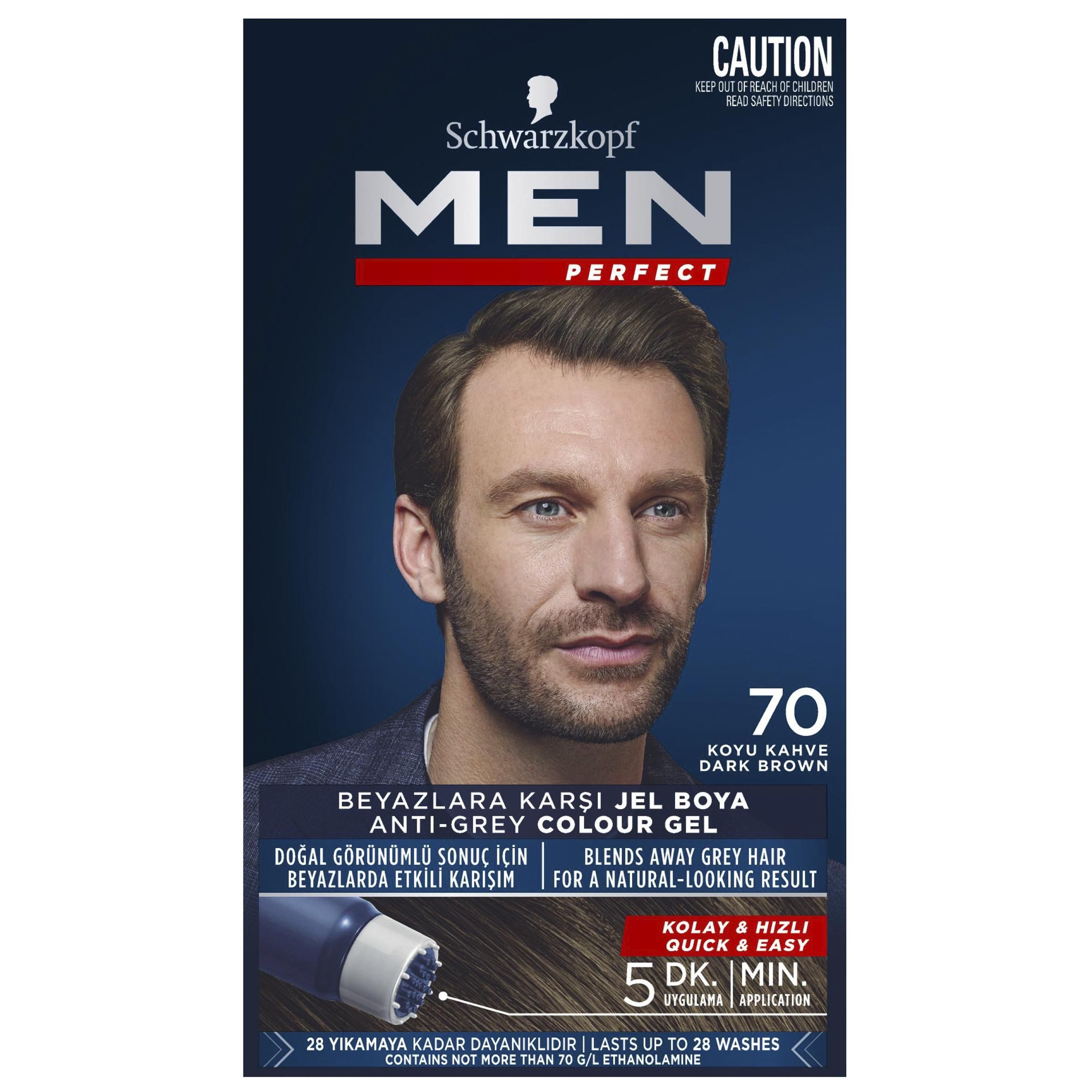 SCW MEN PERFECT 70 NATURAL DARK BROWN Direct Chemist Outlet