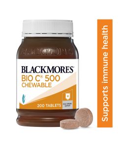 Blackmores Bio C 500mg Chewable 200 Tablets