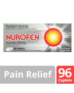 Nurofen 200mg Ibuprofen 96 Caplets