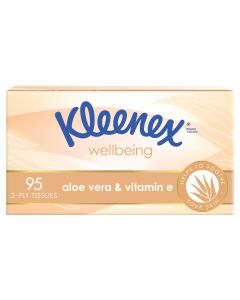 Kleenex Facial Tissue Aloe & Vitamin E 95