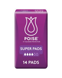 Poise Super Pad 14 Pack