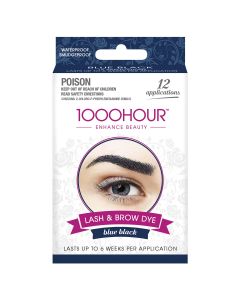 1000 Hour Eyelash & Brow Dye Kit Blue/Black