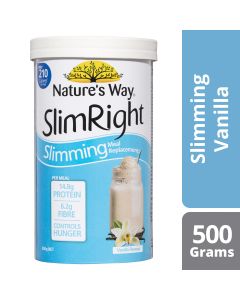 Nature's Way SlimRight Slimming Meal Replacement Vanilla 500g