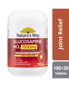 Nature's Way Glucosamine HCL 1500Mg 200 Capsules