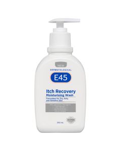 E45 Itch Recovery Moisturising Body Wash 250mL