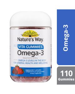 Nature's Way Adult Omega-3 110 Vita Gummies