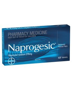 Naprogesic Period Pain Tablets 12 Pack