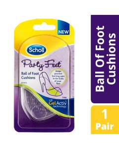 Scholl Party Feet Inserts Ball of Foot Cushion