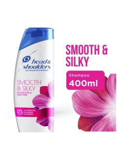 Head & Shoulders Smooth & Silky Anti-Dandruff Shampoo 400mL