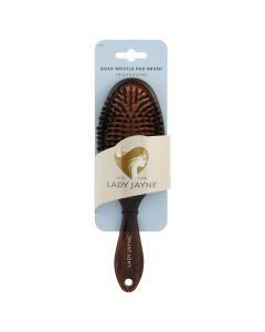 Lady Jayne Large Boar Bristle Pad Brush