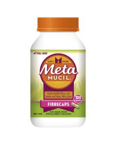 Metamucil Fibrecaps 100 Capsules