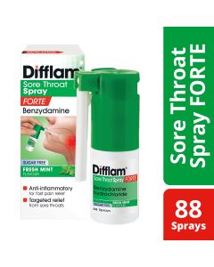 Difflam Forte Sore Throat Spray 88 Sprays 15mL