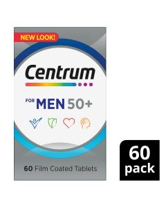 Centrum For Men 50+ 60 Tablets