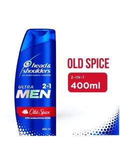 Head & Shoulders Ultra Men 2 In 1 Old Spice Anti Dandruff Shampoo + Conditioner 400 mL