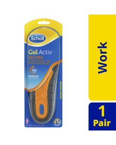 Scholl Gel Activ Work Insoles Women 1 Pair