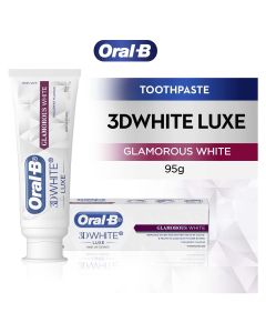 Oral B 3DWhite Luxe Glamorous White Toothpaste 95 g