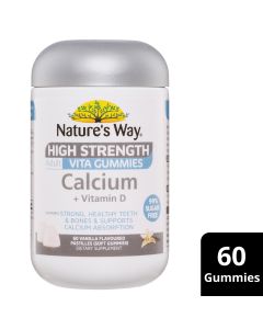 Nature's Way High Strength Adult Vita Gummies Calcium + Vitamin D 60's