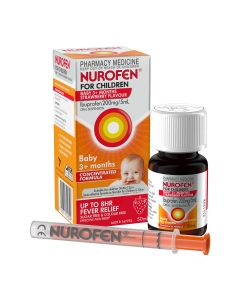 Nurofen For Children Baby 3+ Months Strawberry 50ml