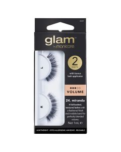 Glam by Manicare 24. Miranda Lashes 2 Pack