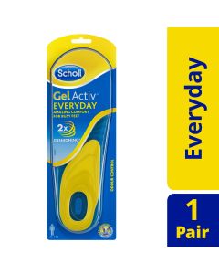 Scholl Gel Activ Everyday Insoles Men 1 Pair