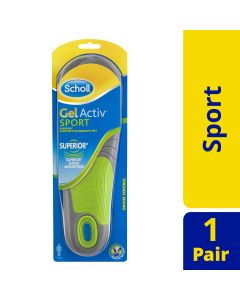 Scholl Gel Activ Sport Insoles Men 1 Pair