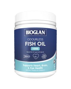 Bioglan Odourless Fish Oil 1000mg 400 Capsules