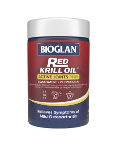 Bioglan Red Krill Oil Active Joints Plus 90 Capsules