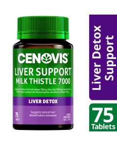 Cenovis Liver Support Milk Thistle 7000 75 Tablets 