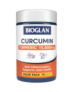 Bioglan Curcumin Turmeric 15,800mg Value Pack 90s