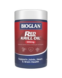 Bioglan Red Krill Oil 500mg 120 Capsules