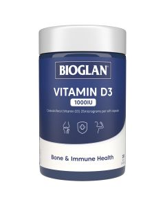 Bioglan Vitamin D3 1000IU 250 Capsules