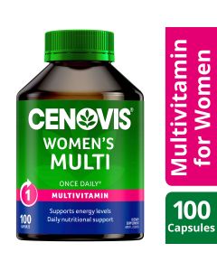 Cenovis Once Daily Women's Multi 100 Capsules