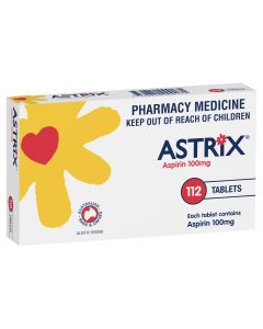 Astrix Aspirin 100mg 112 Tablets