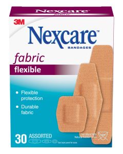 Nexcare Heavy Duty Fabric Strips 30 Pack