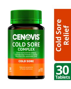 Cenovis Cold Sore Complex 30 Tablets 