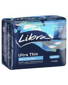 Libra Ultra Thin Pads Regular 14 Pack