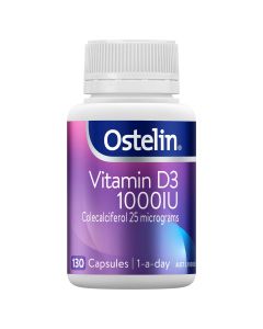 Ostelin Vitamin D3 1000IU 130 Capsules