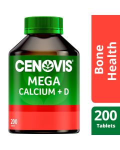 Cenovis Mega Calcium + D Value Pack 200 Tablets 