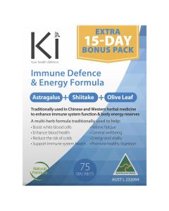 Ki Immune Defence & Energy 75 Tablets