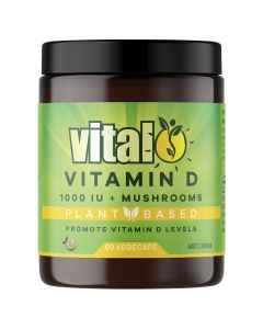 Vital Vegan Vitamin D Vegecaps 60 Capsules